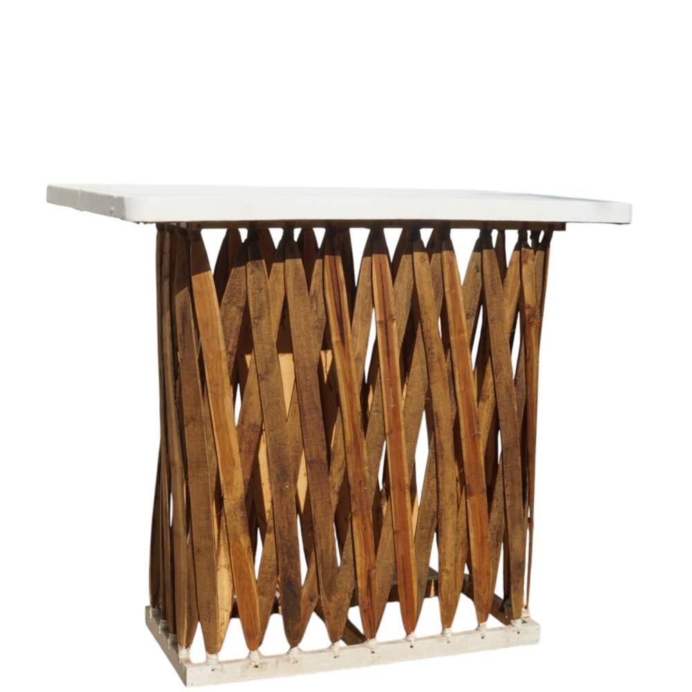 Cocktail table for events mexican style